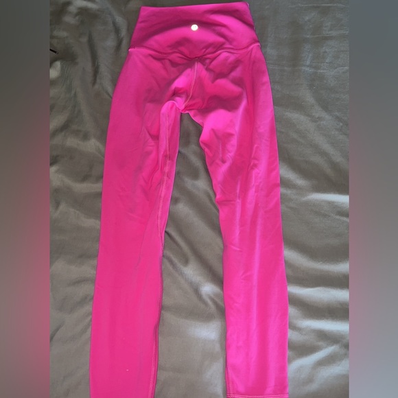 Pink Lululemon Align High-Rise Pant 28” - Picture 4 of 5
